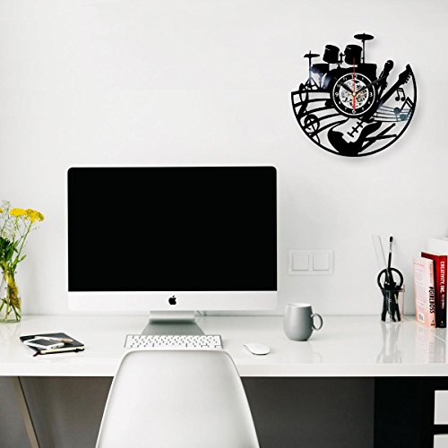 Jazz Vinyl Clock - Record Art Wall Decor - Music Lover Gift #TOP2