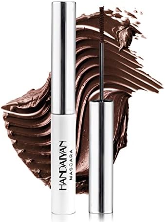 HANDAIYAN MAKEUP - Vegan - Color Mascara - Green - Waterproof - No Smudge - Won't Clump - 9 Coloured - Highly Pigmented - for Sensitive Eyes - Cruelty Free, 5g