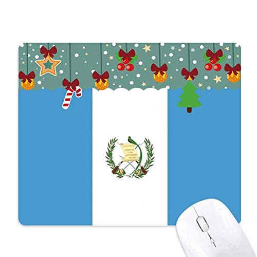 Tapis de souris drapeau Guatemala pour bureau de taille standard
