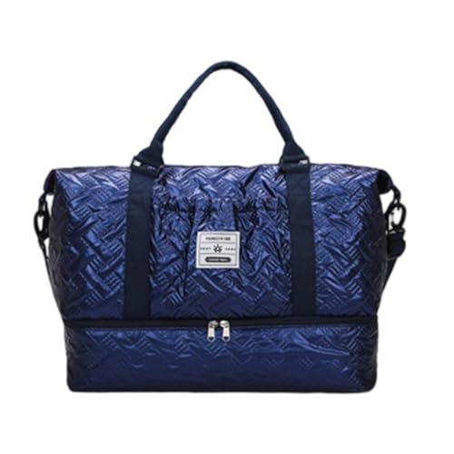Sac de voyage de fitness pour entraînement de nuit et week-end bleu Beauté de masse