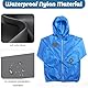 Selbstklebender Textilkleber für Stoffe, 10cm*2m Nylon Reparaturflicken, Wasserdicht Flicken Patches, Reparaturset für Daunenjacken, Nylon Reparaturset für Zelt Raincoats Kleidung (Grau)
