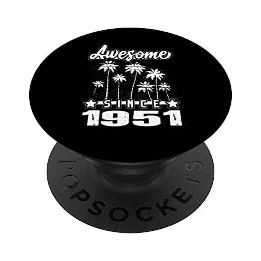 Impresionante Desde 1951 Cumpleaños 1951 Vintage 1951 Año PopSockets PopGrip Intercambiable