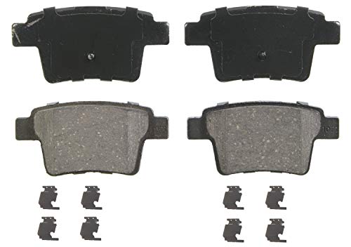Wagner QS ZD1071 Disc Brake Pad Set, Chamfered Edges for Smooth, Quiet Stops, Fits 2005–2007 Ford Five Hundred, 2008 Ford Taurus