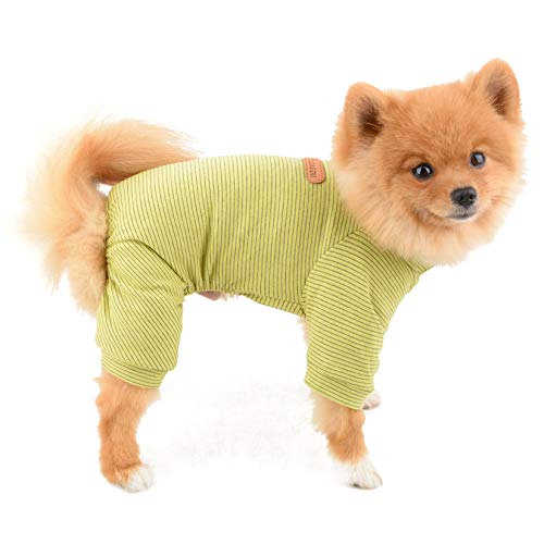 SMALLLEE_LUCKY_STORE Pigiama in cotone a righe per...