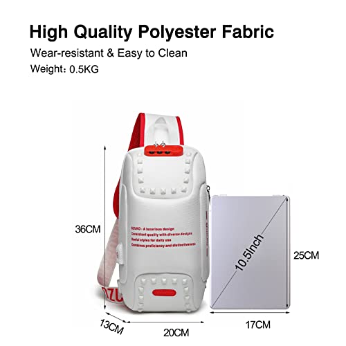 FANDARE Zaino Monospalla Marsupio Borse piccole a