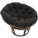 MZY Rotondo Poltrona Papasan Cuscino Morbido Rimovibile Appeso Egg Chair Pad per Sedia A Dondolo Pad Appeso Amaca Interna All'Aperto Terrazza Giardino