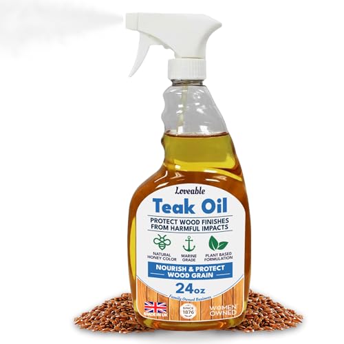 EcoDecors Loveable 24 oz Spray Bottle Teak Oil