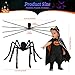 6.5ft Halloween Outdoor Decorations Hairy Spider, 78