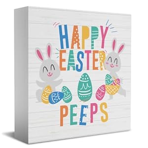 Funny Easter Bunny Decor Desk Decor Wooden Box Sign Easter Decorations Easter Gift Wood Block Plaque Box Sign for Home Farmhouse Kitchen Bathroom Shelf Table Decoration Happy Ester Peeps Sign Funny Easter Bunny Decor Desk Decor Wooden Box Sign Easter Decorations Easter Gift Wood Block Plaque Box Sign for Home Farmhouse Kitchen Bathroom Shelf Table Decoration Happy Ester Peeps Sign