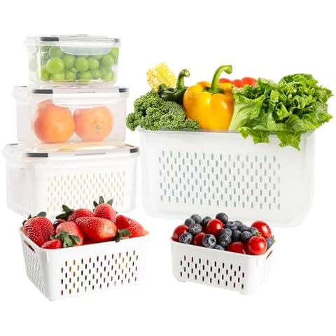 Luxear Fresh Food Storage Containers Set Cover
