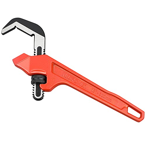 MAXPOWER Adjustable Offset Hex Wrench, 12 Inch, Red, Cast Iron by MAXPOWER - Used condition - US$20.43