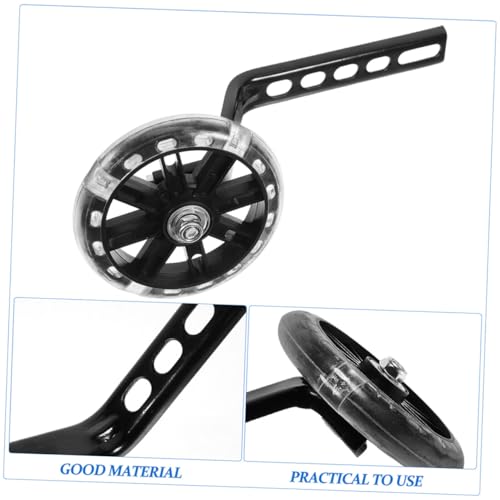 Ruedas de entrenamiento para bicicletas Healifty 4 piezas resistentes con soportes ajustables para equilibrio y soporte miniatura 7
