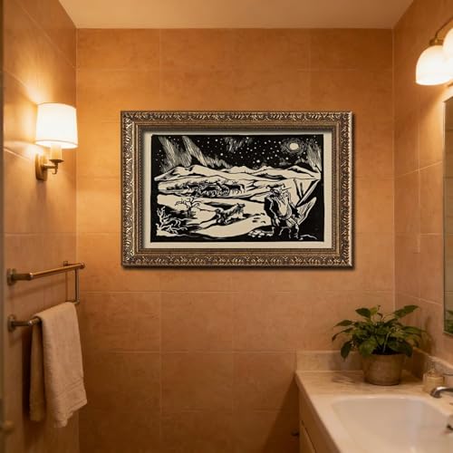 Impression sur toile John Andreas Savio | Cadre suspendu 61 cm