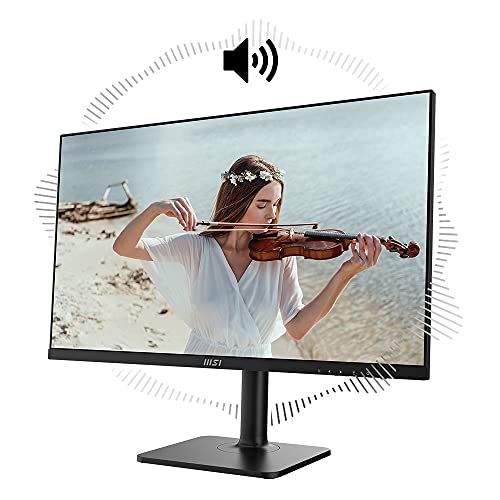 MSI-Modern-MD271P-Monitor-de-27-IPS-1920-x-1080-75-Hz-169-HDMI-USB-C-5-ms-167-M-Colours-Negro