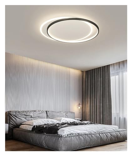 Plafonniers fer simple LED blanc lustre de plafond moderne pour salon et salle à manger