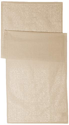 Today 257551 Camino de Mesa de algodón, 50 x 150 cm, algodón, Gris, 50x150 cm