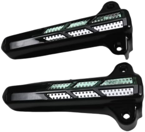 Motorcycle Acsessories Front Lower Fork Leg Slider Covers for Harley Touring Road King Street Glide Ultra Limited FLHT FLHX FLHR 2014-2022 (Black)