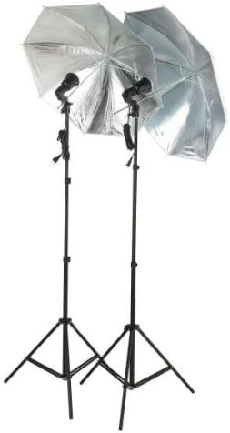 ePhoto 2 Professional Studio Strobe Flash Lighting Umbrella KIT with 4 Color Filter for Photo Studio Photography ePhoto SET2/filters