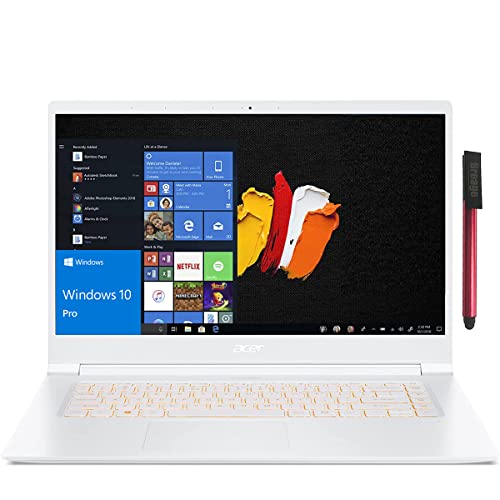 2022 Acer ConceptD 5 15.6' 4K UHD Business Laptop, Intel Quard-Core i7 Processor, 16GB DDR4 RAM, 1TB PCIe SSD, 802.11AC WiFi, Bluetooth 4.1, Backlit Keyboard, Windows 10 Pro, BROAG 64GB Flash Stylus