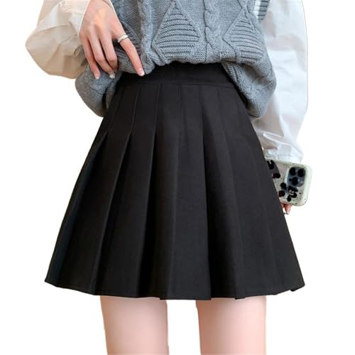 Women's High Waist Retro Cotton Multi-Pocket Short Skirt2