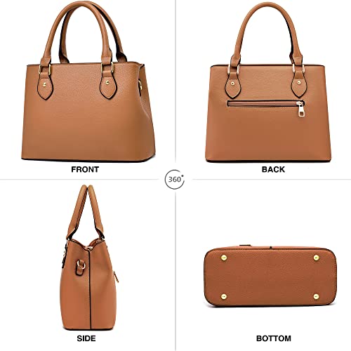 Image of CHICAROUSAL Purses and Handbags for Women Leather Crossbody Bags Women's Tote Shoulder Bag
