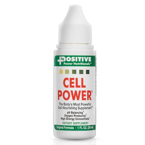 Cell Power Oxygen Drops (1oz) - Liquid Oxygen Dietary Supplement Enriched with Beets Grapes and Vegetable Protein - Liquid Oxygen Drops for Wellness