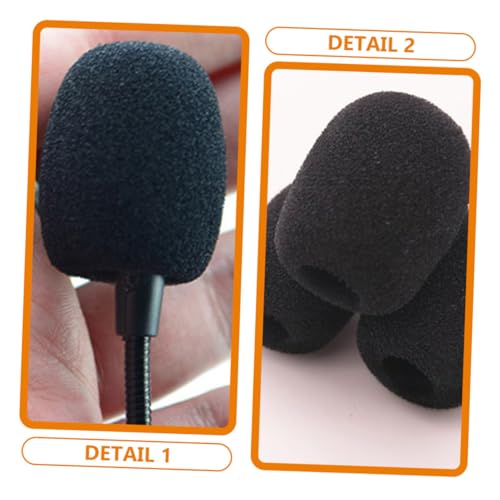 Microphone amplificateur protégé avec les accessoires en éponge Gatuida noirs - 5
