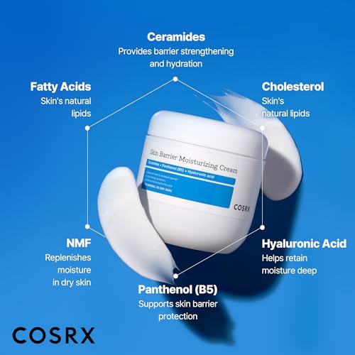 Image of COSRX Skin Barrier Moisturizing Body Cream | 100-Hour Hydration For Dry to Extremely Dry Skin, with Ceramide & Hyaluronic Acid | Unscented, Non-Greasy | 15.2 fl oz, Korean Skin Care