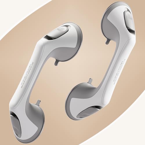 ABLECARE 2 Pack 12 Inch Grab Bars for Bathtubs and
