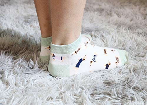 Women's Haute Dachshund Dog Socks Casual Crew Socks Animal Cute Socks Gifts for Women4