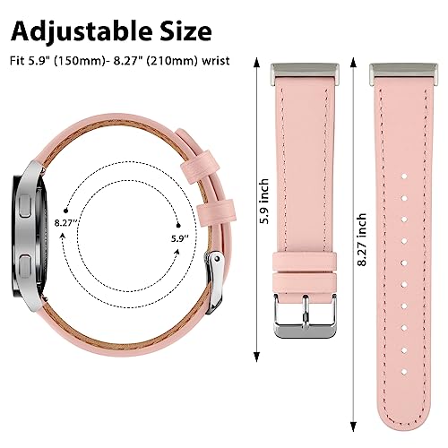 Image of Tobfit Leather 22mm Replacement Band Strap with Metal Buckle for Noise, Fire-Boltt, Boat, Amazfit, beatXp, Samsung Amazfit & Other 22mm Watches