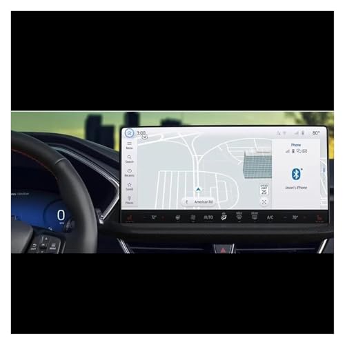 Verre trempé pour Ford Escape protégez l'écran de navigation GPS 12,3 pouces en voyage