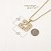 AsAlways 18K Gold Plated Cubic Zirconia Number 23 Basketball Pendant Necklace Men Women Stainless Steel Box Link Chain 22+2 Inch (Golden 23)