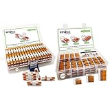 WAGO 221-2401 Inline and WAGO 221-61x Series 10AWG Compact Splicing Connector Assortment