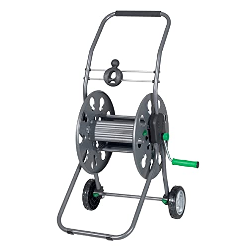 Xclou Schlauchwagen Grauer Gartenschlauch-Aufwickler ca. 54 6 x 88 x 49 6...