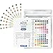 Produktbild 16 in 1 Wassertester Trinkwasser, 100 x Trinkwasser Teststreifen Wasserteststreifen für Leitungswasser Pool Spa zur Einfache Überprüfung Test Wasserhärte pH Chlor