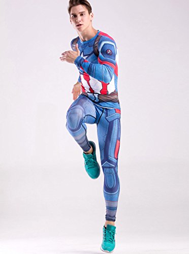 Cody Lundin Stampato Film Eroe Logo-Uomo Pantaloni...