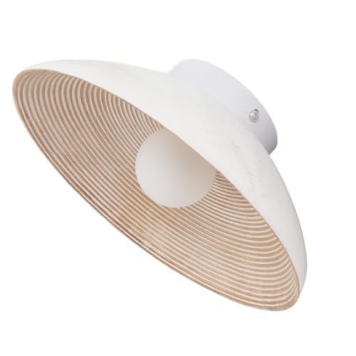 Garosa Applique da Parete Senza Fili Lampade da Parete Vintage Industriali Lampadina G9 a Doppio Pin (non inclusa) per Soggiorno Camera da Letto