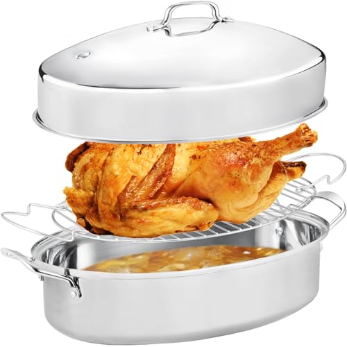 JY COOKMENT 22 Large Roasting Pan