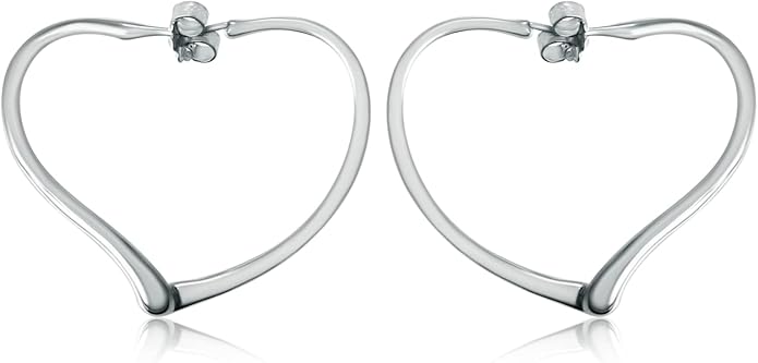 Amazon Tiffany Co ティファニー オープン ハート フープ ピアス S Tp3048 並行輸入品 並行輸入品 ピアス 通販