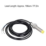 Proximity Switch Sensor, 3 Wire Approach Sensor DC6-36V, High Sensitivity Accessory for Detecting Sensing, Oil Proof Steel Proximity Switch for CNC Machine Equipme (TOSD-04-501A NPN normally - Image 8