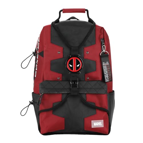 Bioworld Deadpool Suit Up Character 18" Backpack-OSFA