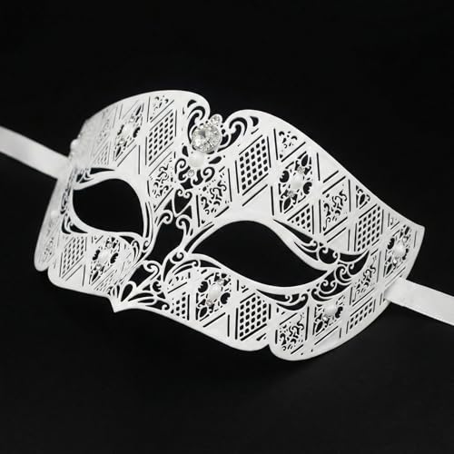 Image of Coddsmz Couples Venetian Masquerade Mask Set Luxury Style Princess Party Mask for Couples Women and Men Mardi Gras Masks