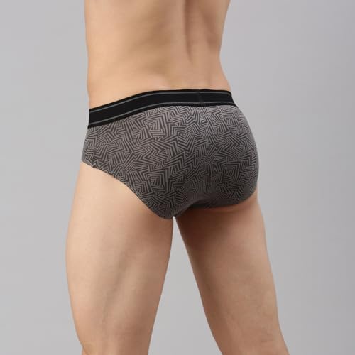 Image of Zoiro Men's Brief | Soft Band | Soft No-Marks Elastic | Breathable Innerwear | Pack of 1 | Color May Vary