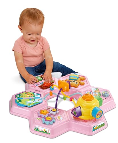 Table d'activités interactives éveil moteur et sensoriel bébé 6-12 mois