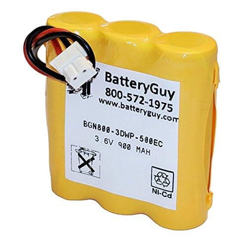 BatteryGuy 3N-700AACL Replacement 3.6V 900mAh Nickel Cadmium Battery Brand Equivalent (Rechargeable)