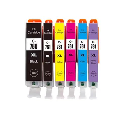 Cartouche encre PGI-780 CLI-781 compatible Canon TS9170 TS8170 TR8570 multipack