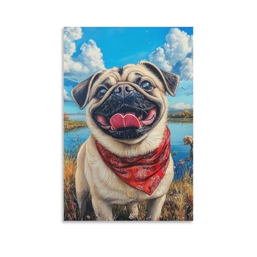 Toile murale carlin premium de 50x75 cm : peinture sur toile haute définition pour chambre