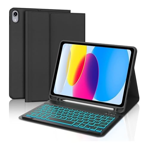 Teclado y funda para iPad Air 11 M2 air4 air5 universal 10.9 black