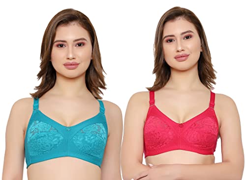Image of Women Net Non-Padded Wire Free Regular Bra
